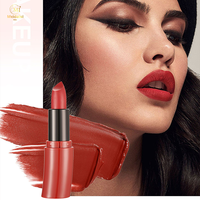 Kit de maquillage pour les lèvres élégant en satin rose scintillant Vente en gros Ensemble de rouge à lèvres imperméable antiadhésif longue durée avec étiquetage personnalisable