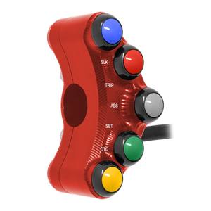 Interruptor de Manillar Izquierdo para <span class=keywords><strong>BMW</strong></span> S <span class=keywords><strong>1000</strong></span> RR HP4 (Rojo) - Product Image 3