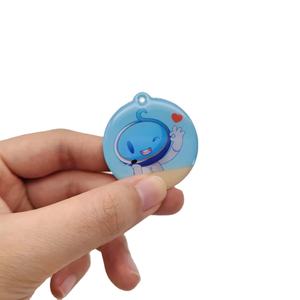 Llavero de Epoxy de Doble Cara con Tamaño Personalizado GSC, Etiqueta NFC de 13.56mhz para Mascotas, Código QR, Escaneo, Codificación, URL - Product Image 3