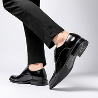 Chaussures à talons élégantes et tendance pour hommes, chaussures de ville en cuir formelles, nouveau style, prix bas, chaussures de soirée stylées pour hommes