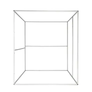 Soporte de Fondo para Cabina de Fotos de 6.5x7.5 pies, de Aluminio de 32 mm, Resistente, para Decoración de Fiestas, Eventos y Bodas - Product Image 5