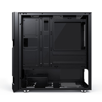 Metalsama — boîtier de refroidissement convexe pour ordinateur, boîtier de transmission rapide, pour ordinateur de jeu, version micro atx, oem