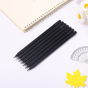 Lápices Estándar de Madera Hb para Material Escolar <span class=keywords><strong>al</strong></span> <span class=keywords><strong>por</strong></span> <span class=keywords><strong>Mayor</strong></span>, Lápiz Negro Estándar con Logotipo Personalizado Impreso para Niños - Product Image 3