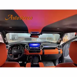 2023 Gen For Toyota Tundra Sequoia 2022 2023 Android Car GPS Navigation Auto Stereo Head Unit Multimedia Player Car Accessories