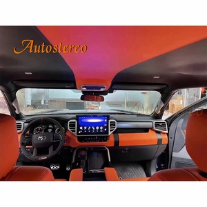 Système de navigation GPS Android pour voiture, autoradio, lecteur multimédia, accessoires de voiture pour Toyota Tundra Sequoia <span class=keywords><strong>2022</strong></span> 2023, génération 2023 - Product Image 1