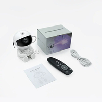 Projecteur d'étoiles Spaceman, lampe de chevet LED galaxie pour chambre d'enfant, projecteur d'étoiles LED galaxie astronaute pour chambre d'enfant