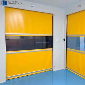 An ninh tự động PVC vải công nghiệp không thấm nước nhanh chóng cuộn lên cửa tốc độ cao cho kho - Product Image 4