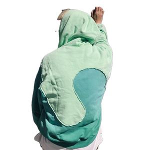 Felpe con cappuccio da uomo in felpa di cotone personalizzato Justin Bieber Tai Chi Color Block per uomo - Product Image 5