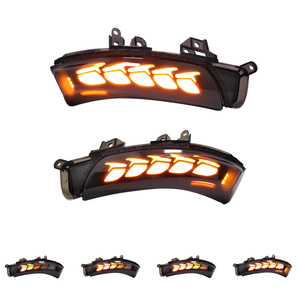 ไฟเลี้ยว LED คุณภาพสูงแบบ Sequential สำหรับรถยนต์โตโยต้า MARK X พรีอุส แคมรี่ คราวน์ วิช ไรซ์ ไซออน ไอคิว พร้อมไฟเลี้ยว - Product Image 2