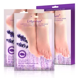 Whosale Hot Sale Foot Peeling Dead Skin Moisturizing Exfoliating Footmask Foot Peel mask baby soft feel Feet Mask