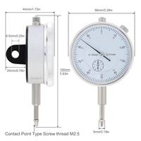 Steeltreks Hardware Other Hand Tools Metric Indicator 0-10mmx0.01mm Precision Gauge Dial Test Measuring Instrument Hand Tools