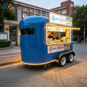 Remorque alimentaire pour pizzas, Chariot de boulangerie, <span class=keywords><strong>Caravane</strong></span> alimentaire, Chariot de bar mobile, Chariot de snacks mobile, Kiosque à café mobile, Remorque bar mobile - Product Image 2