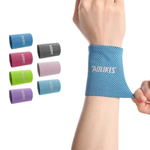 Aolikes Sweat Absorbing Wristband Adjustable Wrist Support For Swelling Soreness Ice Cooling Wrist Brace