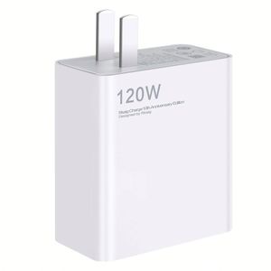 120W US EU Socket Super Fast Charger Flash Charger <b>Adapter</b> Travel Charger With 6A Type C Data Cable for Xiaomi - Product Image 3