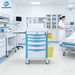 다기능 병원 의료 응급 트롤리 ABS 소재 트롤리 의약품 카트 핫 세일 최저가 - Product Image 2