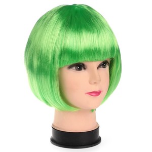 Perruques synthétiques courtes bob fantaisie <span class=keywords><strong>pas</strong></span> chères pour déguisements de <span class=keywords><strong>carnaval</strong></span>/Halloween – Vente directe usine - Product Image 2