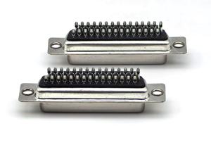 Conector de Soldadura D-SUB: HDD-44S Hembra, Semi-Plateado, Aislante Negro, 44 Pines - Product Image 5