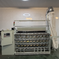 Machine de filature à anneaux avec composants de moteur pour la production de fil bouclé