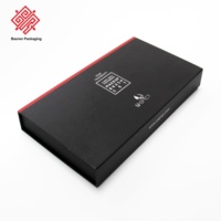 Boîte cadeau rigide personnalisée avec couvercle et base, emballage en carton rigide avec insert personnalisé pour puces automobiles et accessoires électroniques