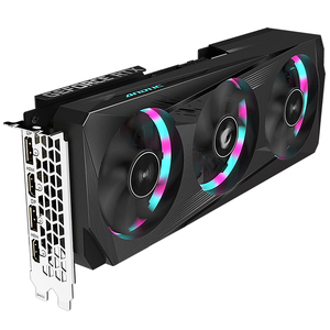 Carte graphique de jeu GIGABYTE <span class=keywords><strong>AORUS</strong></span> GeForce <span class=keywords><strong>RTX</strong></span> <span class=keywords><strong>3060</strong></span> <span class=keywords><strong>Ti</strong></span> ELITE 8G d'occasion, intégrée avec 8 Go de mémoire GDDR6 et une interface mémoire 256 bits - Product Image 3