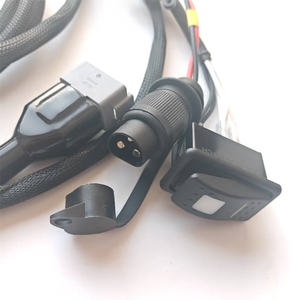 IATF16949 3p 9ピン丸型コネクタカスタム農業機械用ワイヤーハーネスケーブルアセンブリ（6ピンカーリングスイッチ付き） - Product Image 4