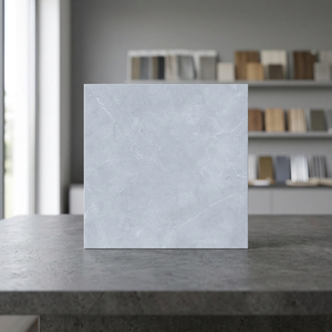 Crema Mischife 600x600mm Glossy Polished Porcelain Tiles Ivory Marble Effect Floor Design - Product Image 5