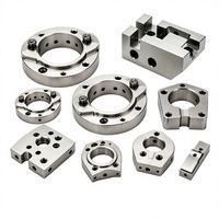 Support de pignon de moto en aluminium usiné CNC avec surface satinée