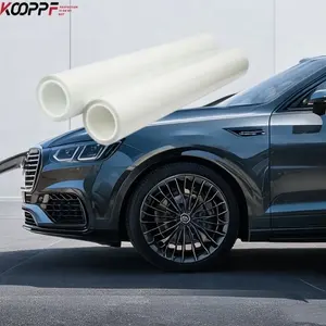 KOOPPF Film de protection de peinture de voiture anti-jaunissement tpu guérison haute brillance 152cm * 15m 7.5/8.5mil garantie de 10 ans