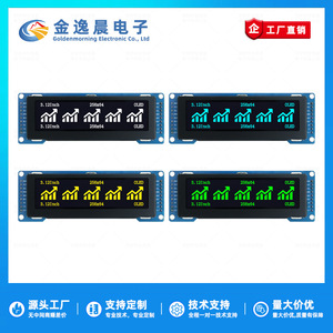 Jyc 3.12นิ้วโมดูลแสดงผล OLED SSD1322 256x64แบบอักษร9-pin ไลบรารีอินเทอร์เฟซ SPI L980 - Product Image 4