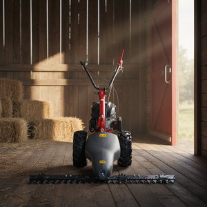 Tondeuse à faucille EUROSYSTEMS M310, moteur OHV 200cc, barre de coupe de 127 cm, double lame, usage agricole, conception durable, garantie de 2 ans, 65 kg - Product Image 4