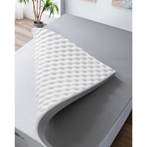 <span class=keywords><strong>Cubrecolchón</strong></span> <span class=keywords><strong>de</strong></span> <span class=keywords><strong>Espuma</strong></span> <span class=keywords><strong>Viscoelástica</strong></span> con Gel Refrigerante <span class=keywords><strong>de</strong></span> 2 Pulgadas <span class=keywords><strong>de</strong></span> Grosor, Enrollable en una Caja - Product Image 3