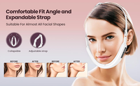 Réducteur de double menton, masseur vibrant électrique pour le visage en V, lifting des joues, raffermissement de la peau anti-âge, 3 modes