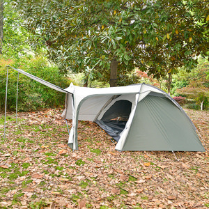Fabrikneues Outdoor-Tunnelzelt im Ritterstil, wetterfestes Campingzelt für den Park, für tolle Outdoor-Erlebnisse, 3-4 Personen, Vier-Jahreszeiten-Zelt - Product Image 3