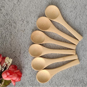 Mini Cucchiaino in Legno di Bambù da 10g, Leggero, <span class=keywords><strong>per</strong></span> Tè, Condimenti, <span class=keywords><strong>Miele</strong></span>, Olio, Caffè, Zucchero, Ideale <span class=keywords><strong>per</strong></span> Feste - Product Image 1