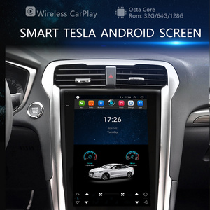 Reproductor Multimedia para Automóvil <span class=keywords><strong>con</strong></span> Pantalla Android Tesla de 12.1 Pulgadas y 256 GB de ROM, <span class=keywords><strong>Radio</strong></span>, Reproductor de Video, Unidad Principal Estéreo <span class=keywords><strong>con</strong></span> GPS 2DIN para Ford Mondeo 2016 Fusion - Product Image 6