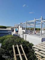 Conteneur d'expédition économe en énergie de 40 pieds Maison modulaire permanente Maison fabricant Fourniture Villa moderne préfabriquée avec piscine