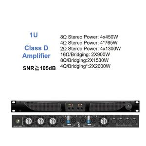Amplificateur de puissance à 4 canaux doté d'une configuration simple et d'une sortie équilibrée convenant au cinéma maison et aux petites configurations - Product Image 6