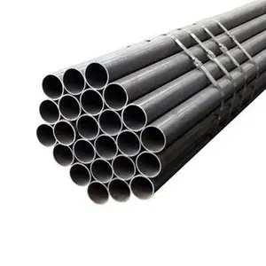 ASTM A106 Grade B Black Mild Steel Pipe Sae 1020 Seamless Steel Tube Aisi 1018 Seamless Carbon Steel Pipe