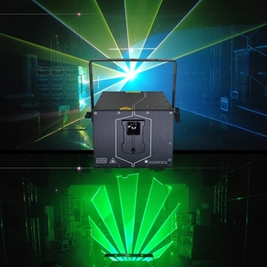 Projecteur laser RGB 5W avec application, DMX512 automatique, animation 3D XGD, scanner complet, indice de protection IP33, en alliage d'aluminium, pour mariage, fête, DJ, discothèque - Product Image 4