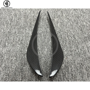 Nouveaux canards de pare-chocs avant en fibre de carbone sèche brillante style R pour 720S 2015-2018, ajustement précis 1:1 - Product Image 3