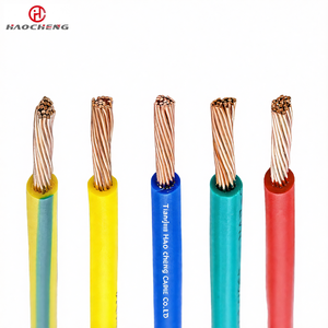 Fil électrique souple BVR en cuivre pur isolé PVC, câble de câblage domestique, câble de bâtiment, fil monobrin pour installation fixe - Product Image 2