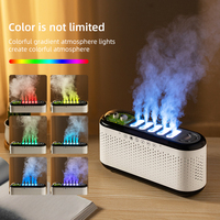 Humidificateur ultrasonique électrique portable 300 ml, atomiseur à six trous, télécommande, aromathérapie