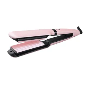 Großhandel Styling Hot 110-240v Travel Private Label Tools Locken und Glätten Beste breite Platte Mini Flat Iron Haar glätter