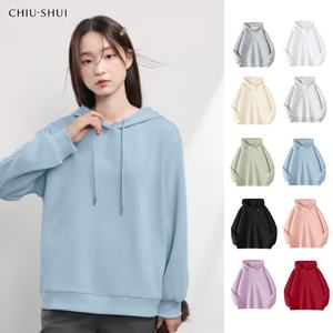 カスタマイズ可能な女性用パーカー複数色ソフト快適カジュアルスウェットシャツ毎日着用 & パーソナライズされたスタイル - Product Image 1