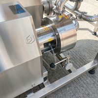 Mélangeur de poudre automatique haute performance avec fonction de broyage, capacité 100L, en acier inoxydable SUS304, homogénéisateur pour produits chimiques, 220V/380V