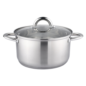 Manufacture Wholesale Stainless Steel Kitchen Cookware Sets <strong>Ollas</strong> Soup Pot Casserole Metal Cooking <strong>Kitchenware</strong> - Product Image 5