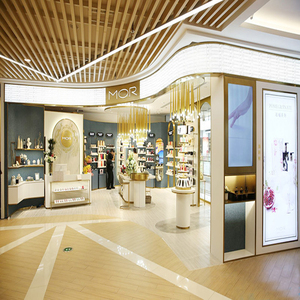 Puesto de exhibición para cosméticos, tienda libre de impuestos, en centro comercial - Product Image 2