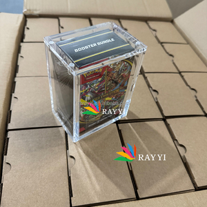 RAY YI Booster Bundle Acryl-Vitrine Moderne Tragbare UV-Magnetische Hohe Acryl-Vitrine für Acrylregale - Product Image 5