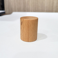 Tapa de Madera Negra para Perfume, Calidad Nogal, Fresno, Haya