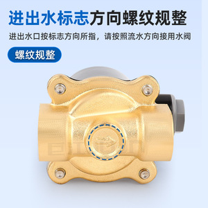 Jujiang Pneumatic <b>Solenoid</b> <b>Valve</b> 1/4 In AC220V DC24V Normally Closed <b>Water</b> Control <b>Valve</b> - Product Image 5